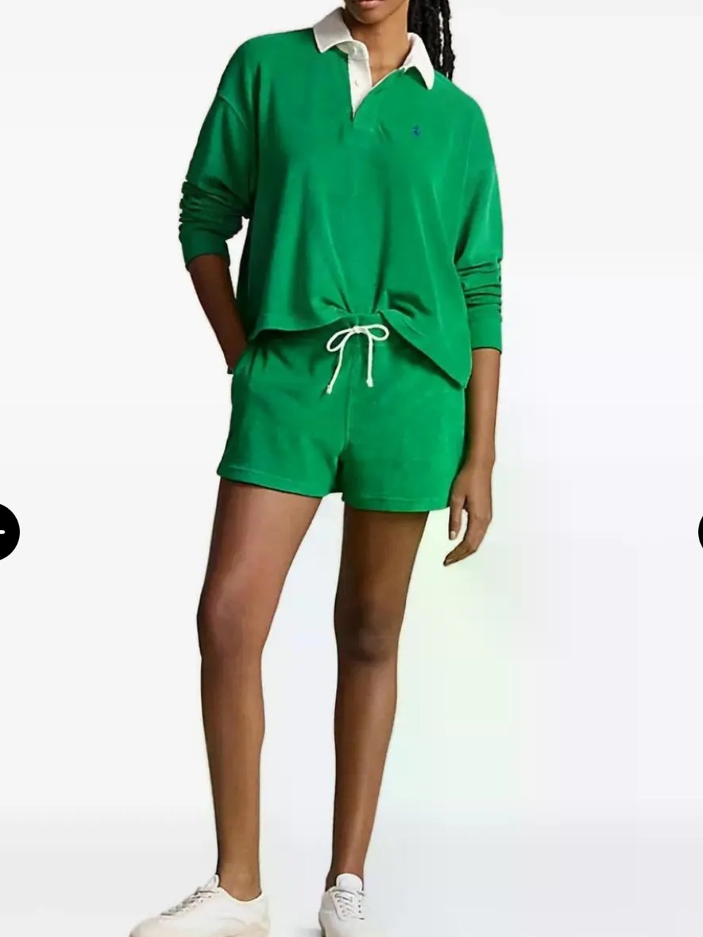 Ralph Lauren Kelly Green Polo set with Blue Pony